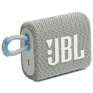 JBL Go 3 Eko Beyaz Bluetooth Hoparlör-JBLGO3ECOWHT