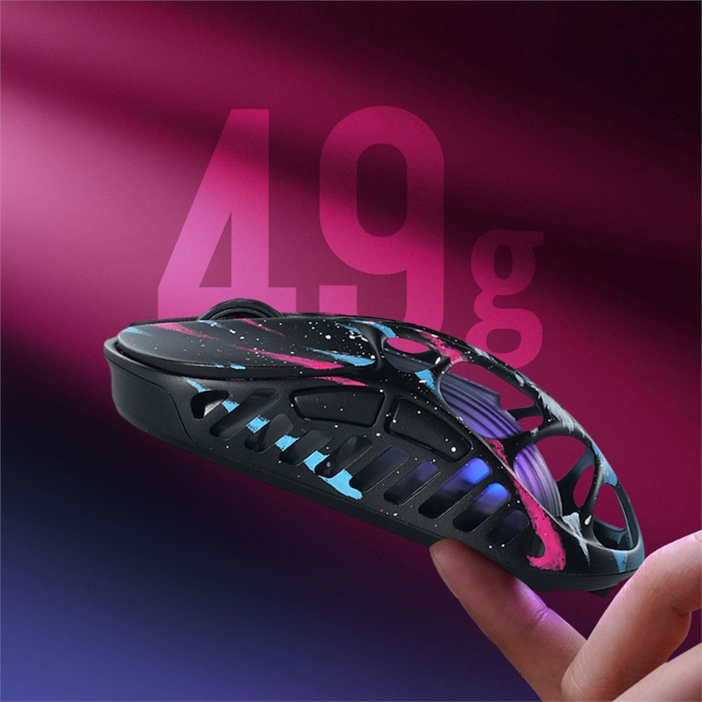 GravaStar Mercury XPro RGB 32K DPI Optik Gaming Mouse+8K Dongle ...