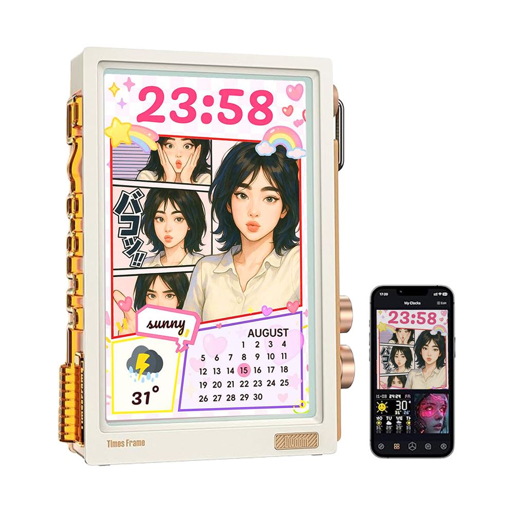 Divoom Times Frame 10.1 Akıllı Kişiselleştirilebilir Dijital