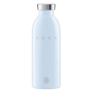 Smeg Clima Bottle Pastel Mavi Paslanmaz Çelik Termos Termos 500 ML
