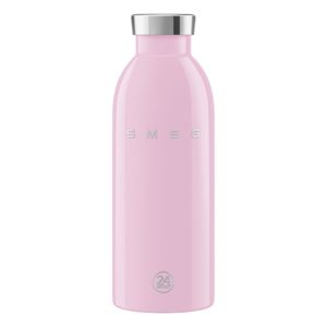 Smeg Clima Bottle Pembe Paslanmaz Çelik Termos Termos 500 ML