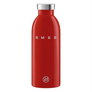 Smeg Clima Bottle Kırmızı Paslanmaz Çelik Termos Termos 500 ML