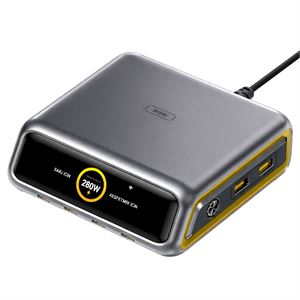 Aohi Magcube Masaüstü USB Şarj İstasyonu, GaN+ 280W Hızlı Şarj Cihazı, Siyah