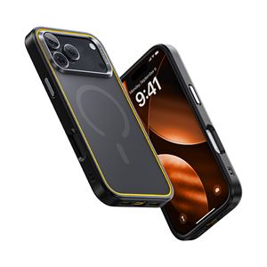Aohi The Future Iphone 17 Pro Kılıfı, Magsafe Uyumlu Telefon Kılıfı, Siyah