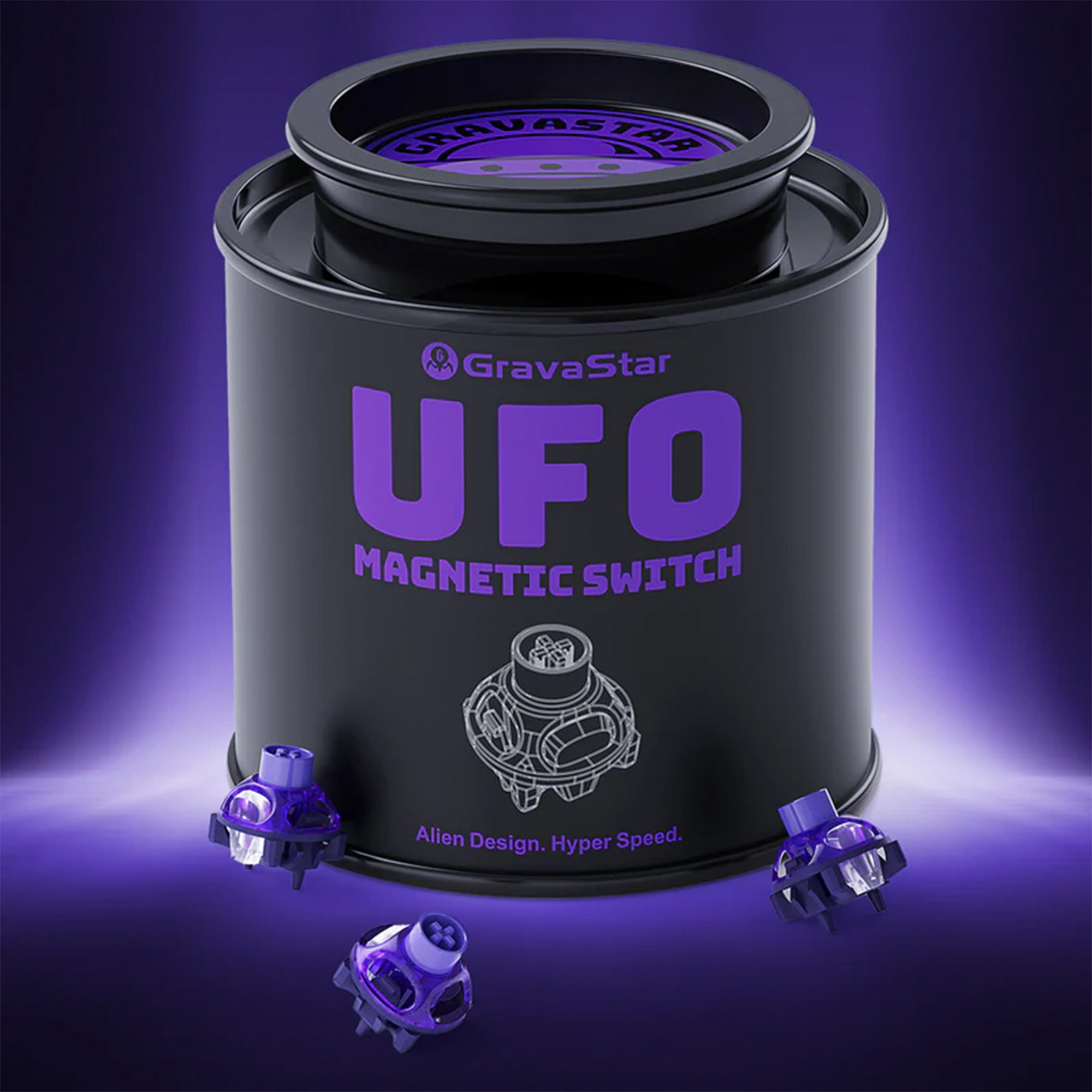 GravaStar UFO Manyetik Switch-65 Adet