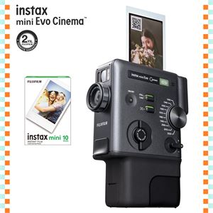 Instax Mini Evo Cinema Fotoğraf Makinası ve 10'lu Mini Film