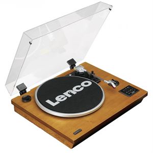 Lenco LS-55 Ahşap Dahili Hoparlörlü Bluetooth Pikap-LS-55WA-HB