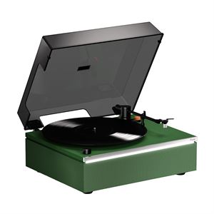 Hym Originals Lumi-S Yeşil Dahili Bluetooth Hoparlörlü Retro Pikap Plakçalar