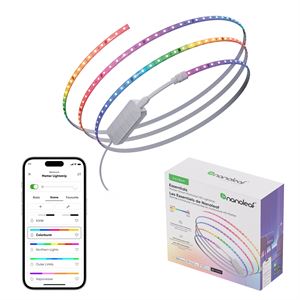 Nanoleaf Akıllı RGB Şerit Led Matter, App Kontrollü, Google Home, Alexa, Apple Home Destekli