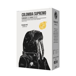 Noir Pit Coffee Co. Colombia Supremo Çekirdek Kahve 250 g