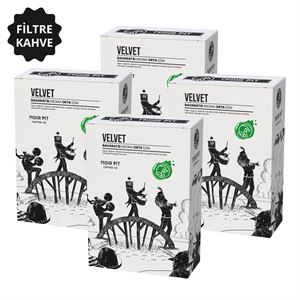 Noir Pit Coffee Co.Velvet Filtre Kahve 4x250 g