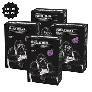 Noir Pit Coffee Co.Rwanda Karambi Filtre Kahve 4x250 g