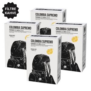 Noir Pit Coffee Co.Colombia Supremo Filtre Kahve 4x250 g