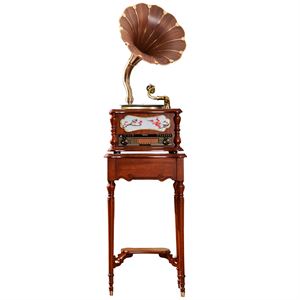 Fennessy F1877-69K Vintage 100W Hifi Gramofon Pikap Plakçalar, Bluetooth, CD, Radio, USB Çalar