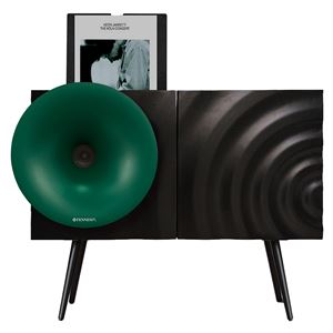 Fennessy Kresling i7s Yeşil Bluetooth Hoparlörlü 100W Hi-Fi Pikap, Plakçalar