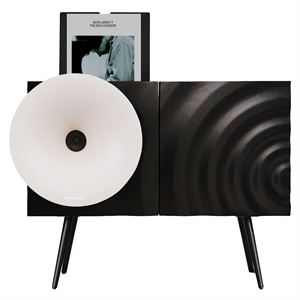 Fennessy Kresling i7s Beyaz Bluetooth Hoparlörlü 100W Hi-Fi Pikap, Plakçalar